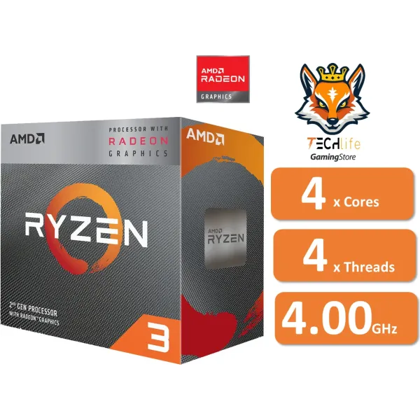 AMD Ryzen 3 3200G 3.6 GHz BOX