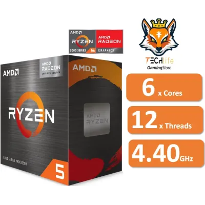 AMD Ryzen 5 5600G 4.40GHz AMD Ryzen 5 5600G 4.40GHz