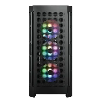 Cougar AirFace Pro RGB Mid Tower Cristal Templado USB-C Negra