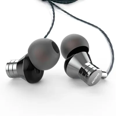 Aiwa ESTM-50 Auriculares con Micrófono Plateados Aiwa ESTM-50 Auriculares con Micrófono Plateados