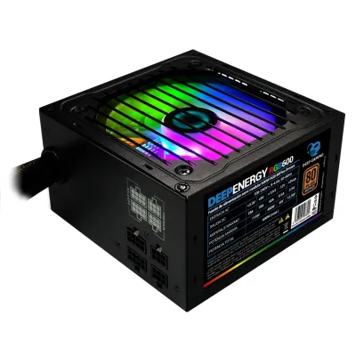 CoolBox DeepEnergy 600W 80 Plus Bronze Semi Modular