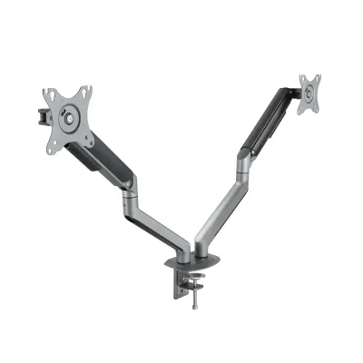 TooQ DB4132TNR-G Soporte de Mesa Giratorio/Inclinable para 2