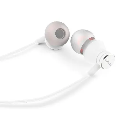 Aiwa ESTM-50 Auriculares con Micrófono Blancos