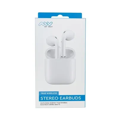 Myway Wireless Touch MWHPH0030 Auriculares Inalámbricos Blancos
