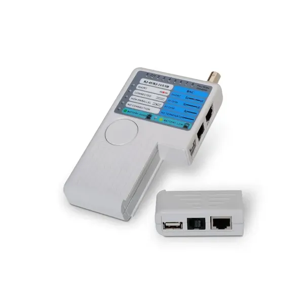 Tester Aisens A142-0313 para RJ11-RJ12-RJ45/ USB/ Coaxial