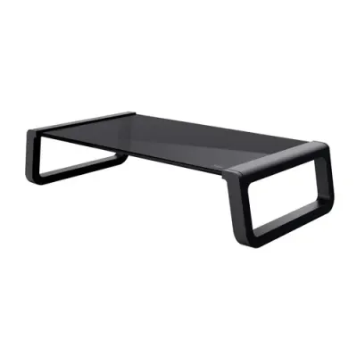 Trust Monta Soporte para Monitor de Cristal Templado Negro