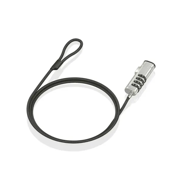 Cable de Seguridad Tipo NANO para Portátiles Aisens ASLK-D50N05-BK/ 1.5m