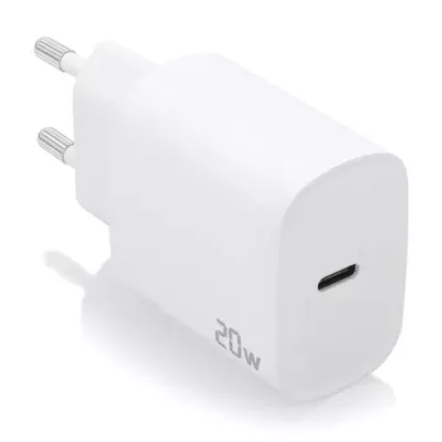 Cargador de Pared Aisens A110-0752/ 1xUSB Tipo-C/ 20W Cargador de Pared Aisens A110-0752/ 1xUSB Tipo-C/ 20W