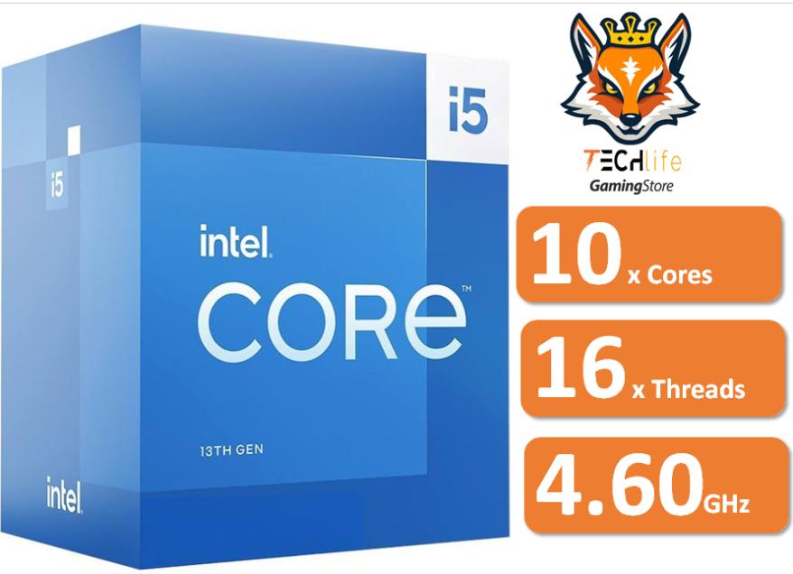 Intel Core i5-13400 10x Cores a 2.50Ghz/4.6Ghz 20MB con Gráficos In...