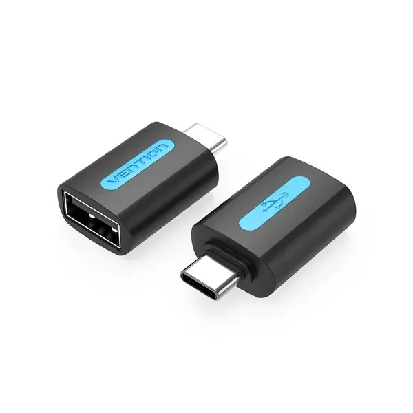 Adaptador USB 2.0 Vention CDTB0/ USB Tipo-C Macho - USB Hembra