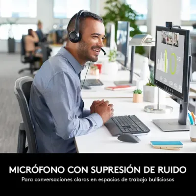 Logitech H390 Auriculares con Cable y Supresión de Ruido