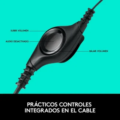 Logitech H390 Auriculares con Cable y Supresión de Ruido