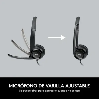 Logitech H390 Auriculares con Cable y Supresión de Ruido