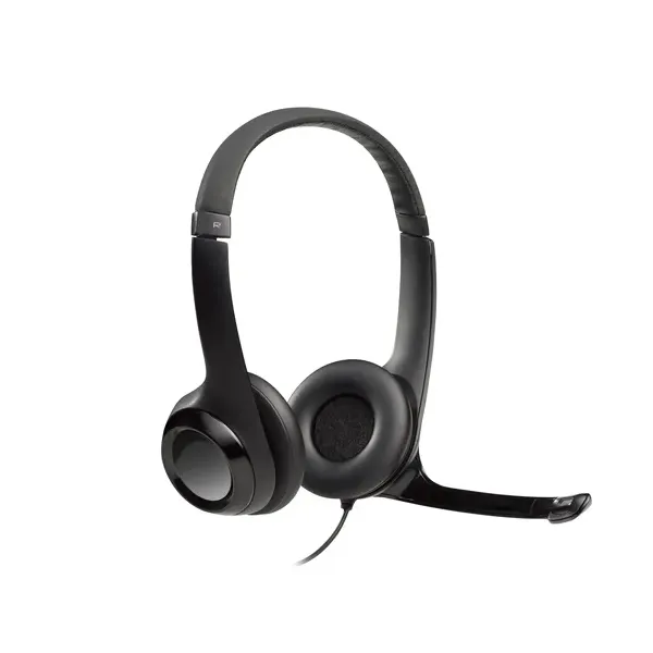 Logitech H390 Auriculares con Cable y Supresión de Ruido funciona con Chromebook Negros 
