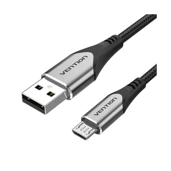 Vention Cable Micro USB a USB 2.0 Macho/Macho 50cm Gris