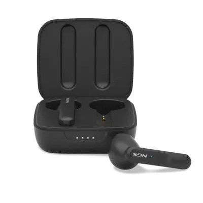 NGS Artica Move Black Auriculares Inalámbricos con Estuche de