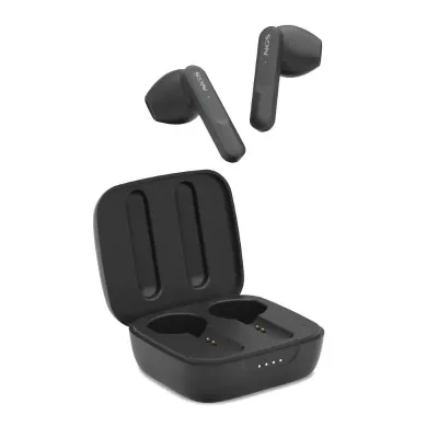 NGS Artica Move Black Auriculares Inalámbricos con Estuche de