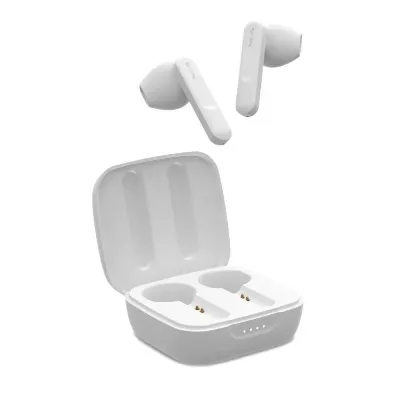 NGS Artica Move White Auriculares Inalámbricos con Estuche de