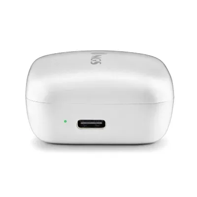 NGS Artica Move White Auriculares Inalámbricos con Estuche de