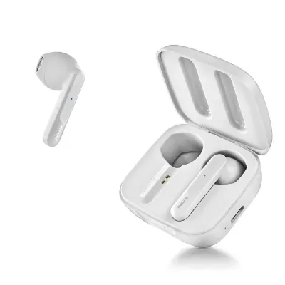NGS Artica Move White Auriculares Inalámbricos con Estuche de