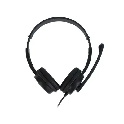 NGS VOX505USB Auriculares USB con Micrófono Negros