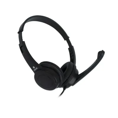 NGS VOX505USB Auriculares USB con Micrófono Negros