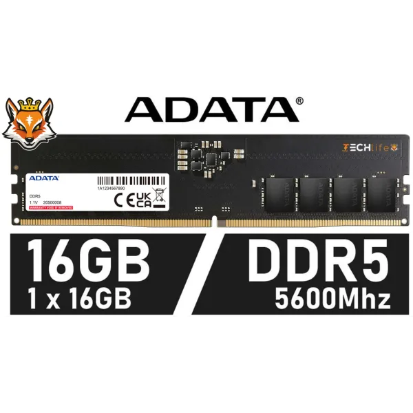 Adata Premier 16GB DDR5 a 5600MHz CL46 1.1v
