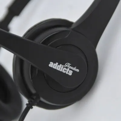 NGS VOX505USB Auriculares USB con Micrófono Negros