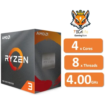 AMD Ryzen 3 4100 3.8GHz Box AMD Ryzen 3 4100 3.8GHz Box
