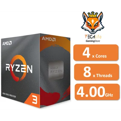 AMD Ryzen 3 4100 3.8GHz Box AMD Ryzen 3 4100 3.8GHz Box