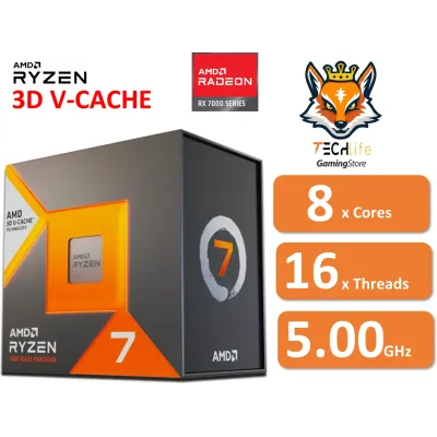 AMD Ryzen 7 7800X3D 4.2 GHz/5 GHz AMD Ryzen 7 7800X3D 4.2 GHz/5 GHz