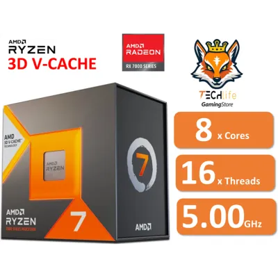 AMD Ryzen 7 7800X3D 4.2 GHz/5 GHz AMD Ryzen 7 7800X3D 4.2 GHz/5 GHz
