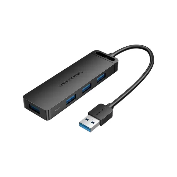 Vention CHLBB Hub 4xUSB 3.0/1xMicroUSB con Soporte de Carga PowerDelivery