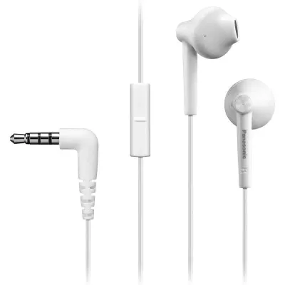 Panasonic RP-TCM55E Auriculares Blancos