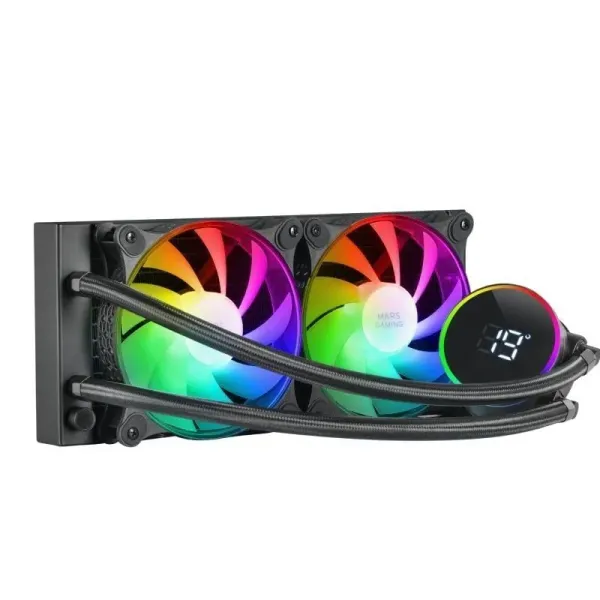 Mars Gaming ML-LCD240 Kit de Refrigeración Líquida Negro
