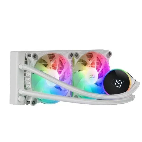 Mars Gaming ML-LCD240 Kit de Refrigeración Líquida Blanco