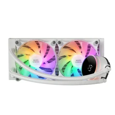 Mars Gaming ML-LCD240 Kit de Refrigeración Líquida Blanco