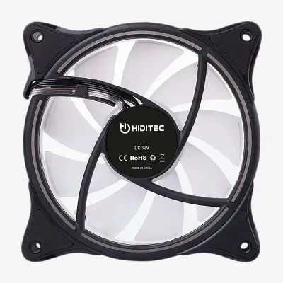 Hiditec ventilador gaming argb-n-18 black 120 mm Hiditec ventilador gaming argb-n-18 black 120 mm
