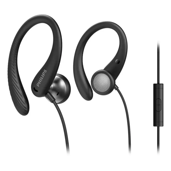 Philips Auriculares Deportivos Negros 