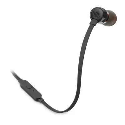 JBL T110 Auriculares con Micrófono Negro JBL T110 Auriculares con Micrófono Negro