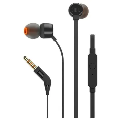 JBL T110 Auriculares con Micrófono Negro JBL T110 Auriculares con Micrófono Negro