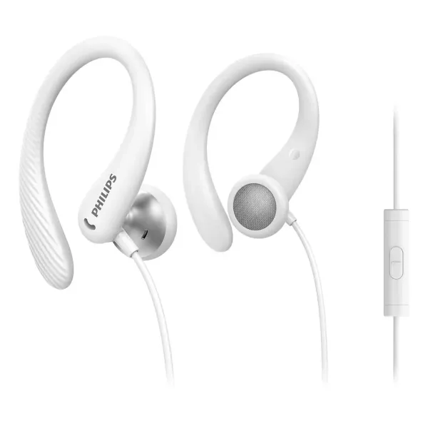 Philips TAA1105WT/00 Auriculares Deportivos con Micrófono y Jack 3.5 Blancos 