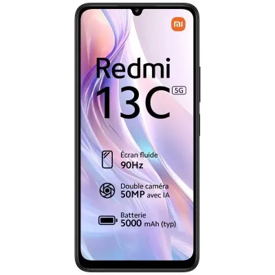 Xiaomi Redmi 13C 5G Negro 128GB 4GB 6.74" Xiaomi Redmi 13C 5G Negro 128GB 4GB 6.74"