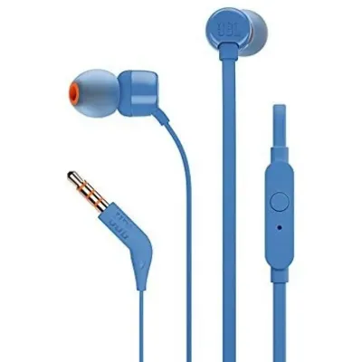 JBL T110 Auriculares con Micrófono Azules JBL T110 Auriculares con Micrófono Azules