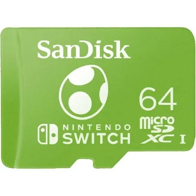 Tarjeta de Memoria SanDisk Nintendo Switch 64GB microSD XC Tarjeta de Memoria SanDisk Nintendo Switch 64GB microSD XC