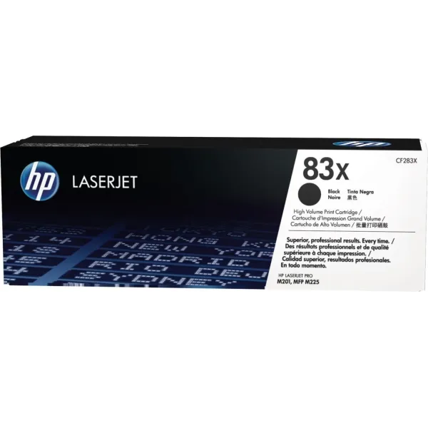 HP 83X Alta Capacidad Negro Original | Tóner CF283X