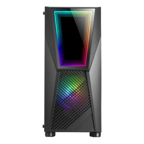 Mars Gaming MC777 Infinity Mirror ARGB Cristal Templado USB 3.0 Negra