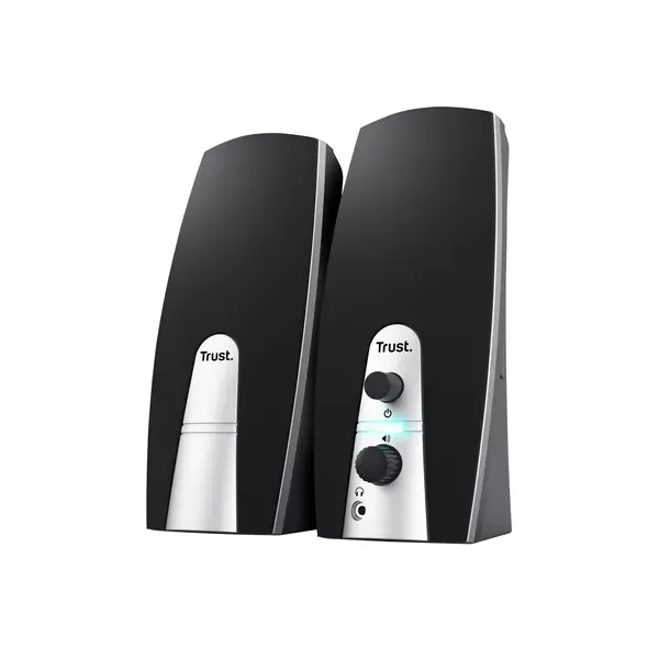 Trust 24660 Juego de Altavoces 2.0 10W Negro/Plata 