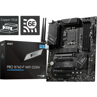 MSI PRO B760-P WIFI DDR4 MSI PRO B760-P WIFI DDR4