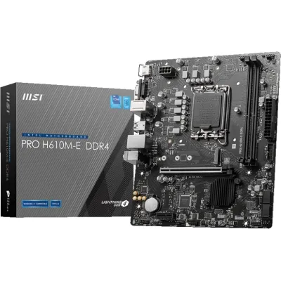 MSI PRO H610M-E DDR4 MSI PRO H610M-E DDR4